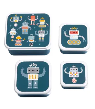 ALLC Lunch & snack box set: Robots