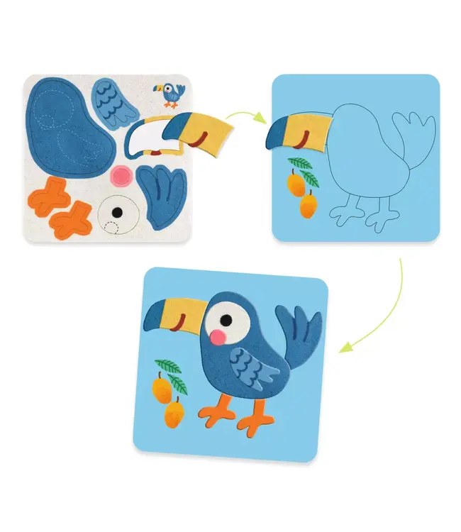 Djeco Viltplaten Dieren