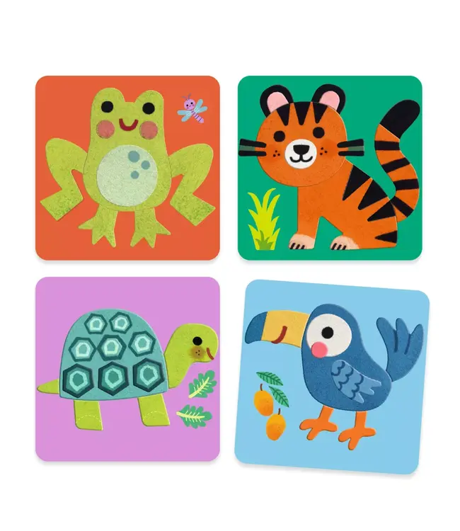 Djeco Viltplaten Dieren