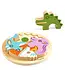 Djeco Puzzel Rondo Croco