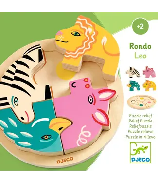 Djeco Puzzel Rondo Leo