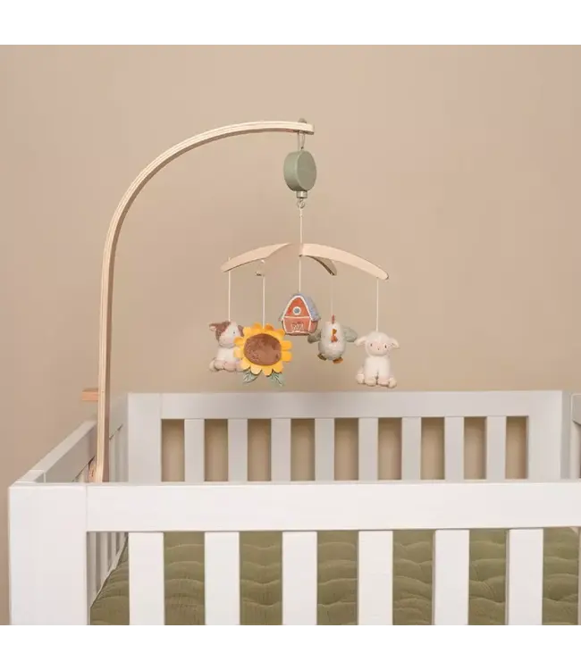 Little Dutch Houten Muziekmobiel Little Farm