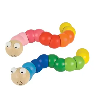 Bigjigs Wiggly Worm Assorti