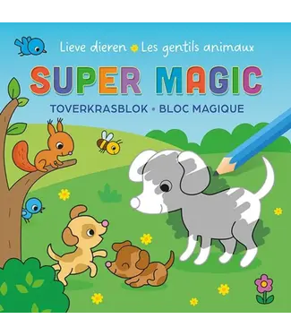 Deltas Lieve Dieren Toverkrasblok