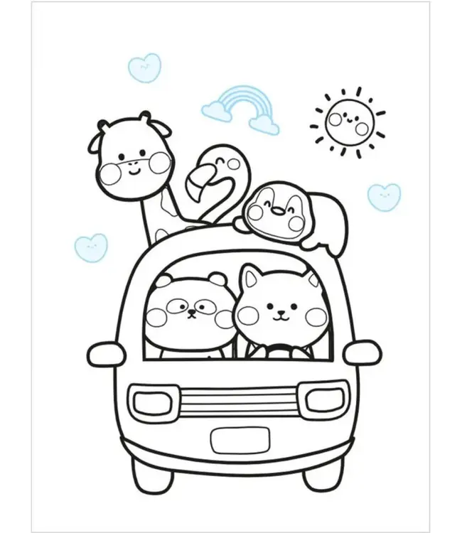 Deltas Kawaii Color Sticker Fun