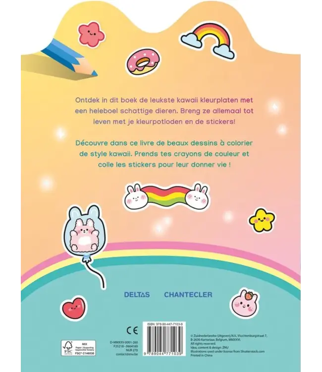 Deltas Kawaii Color Sticker Fun