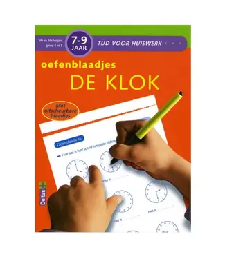 Deltas Oefenblaadjes De Klok 7-9