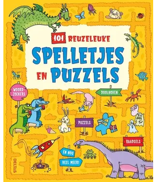 Deltas 101 Reuzeleuke Spelletjes en Puzzels 8+