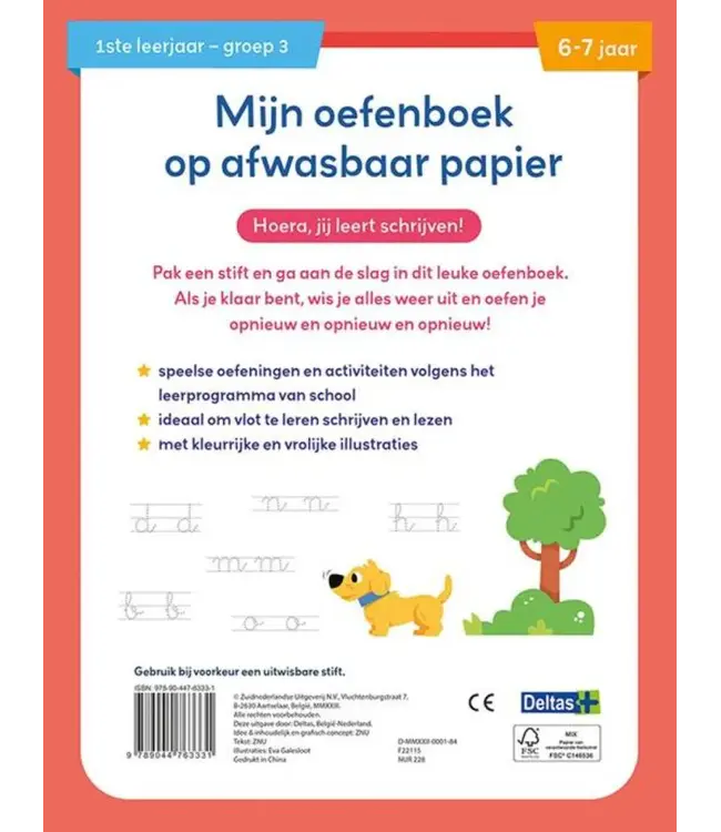Deltas Afwasbaar Ik Leer Al Schrijven 6-7