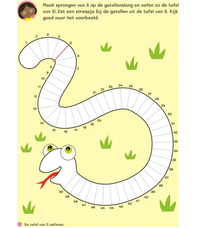 Deltas Afwasbaar Tafels Vermenigvuldigen 7-8