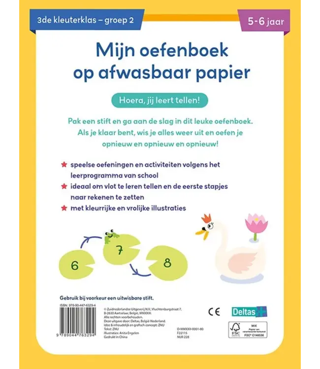 Deltas Afwasbaar Leuke Telspelletjes 5-6