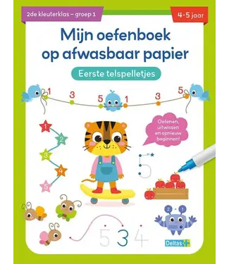 Deltas Afwasbaar Eerste Telspelletjes 4-5