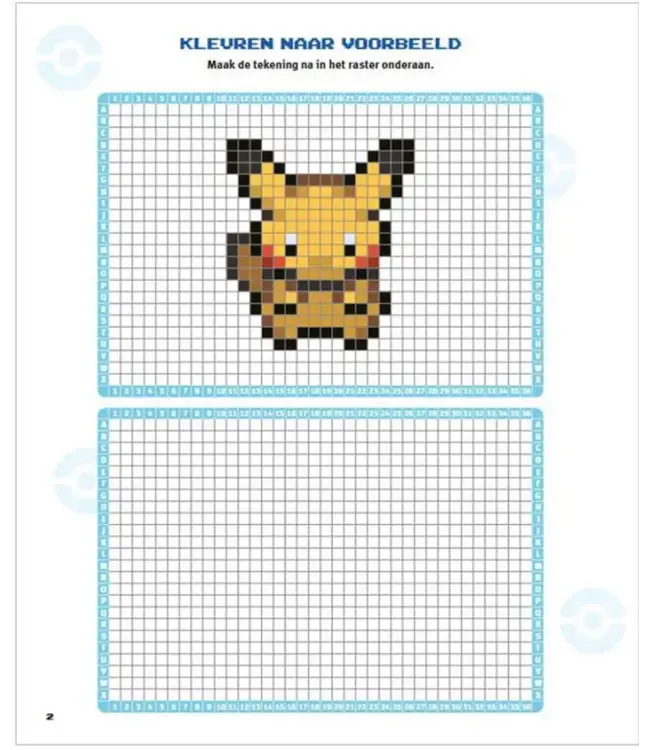 Deltas Pokemon Pixel Kleurpret