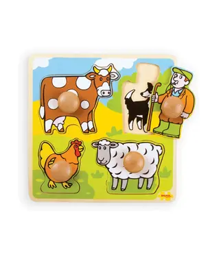 Bigjigs Puzzel Boerderij 1+