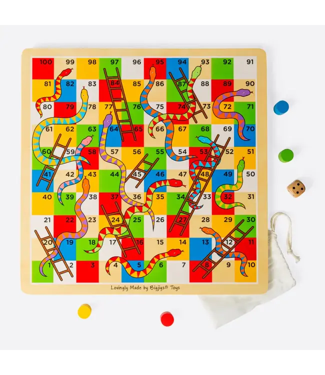 Bigjigs Snakes & Ladders