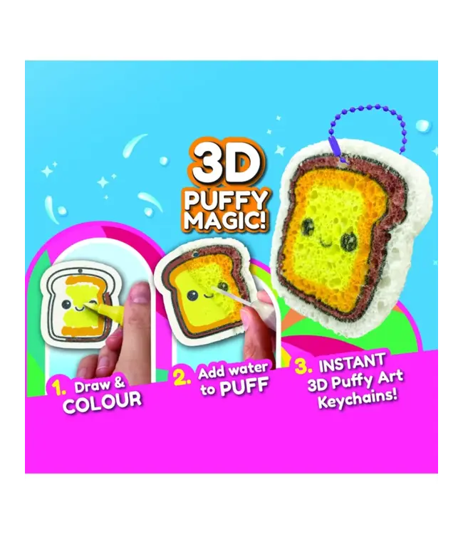 Puffy Art Foodies Large