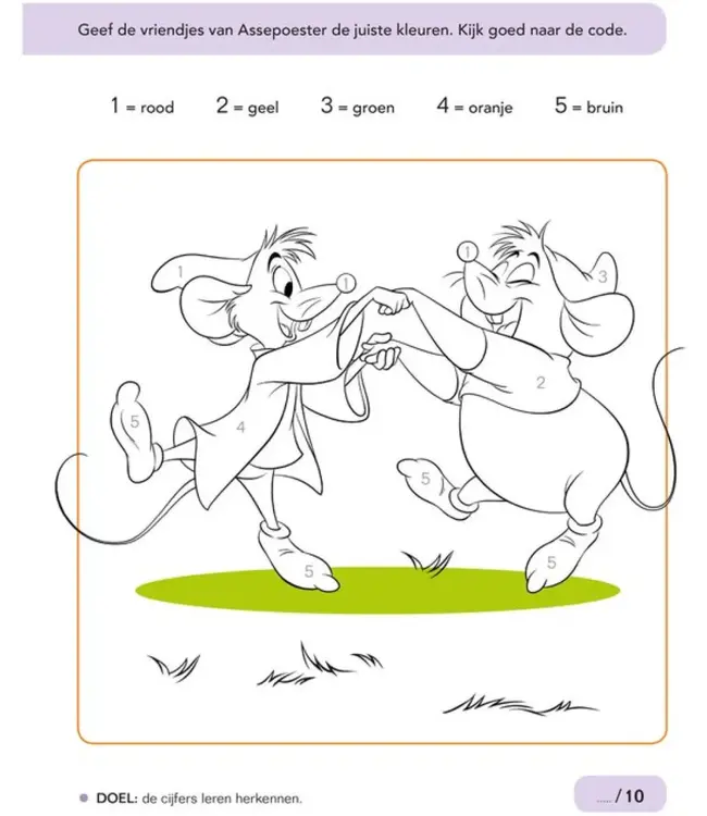 Deltas Disney Schrijven Lezen en Tellen 4-5