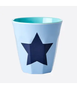Rice Beker Ster Blauw