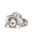Jellycat Sacha Snow Tiger Little