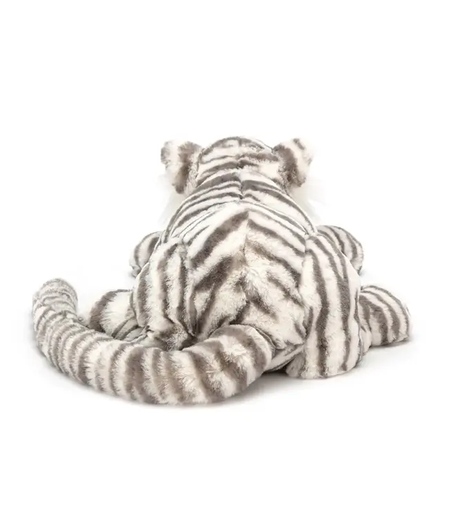 Jellycat Sacha Snow Tiger Little