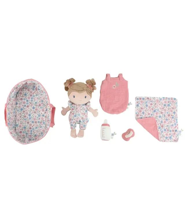 Little Dutch Babypop  Mandje Rosa