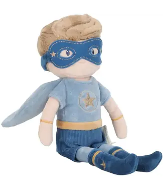 Little Dutch Knuffelpop super hero Jim 35cm