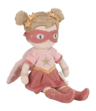 Little Dutch Knuffelpop super hero Rosa 35cm