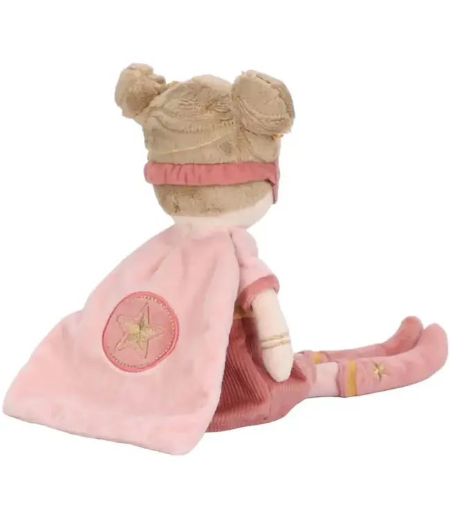 Little Dutch Knuffelpop super hero Rosa 35cm