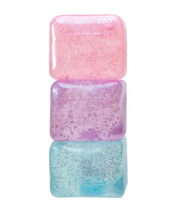 NeeDoh Nice Cube Glitter & Glow