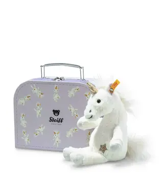Steiff Unicorn met koffer