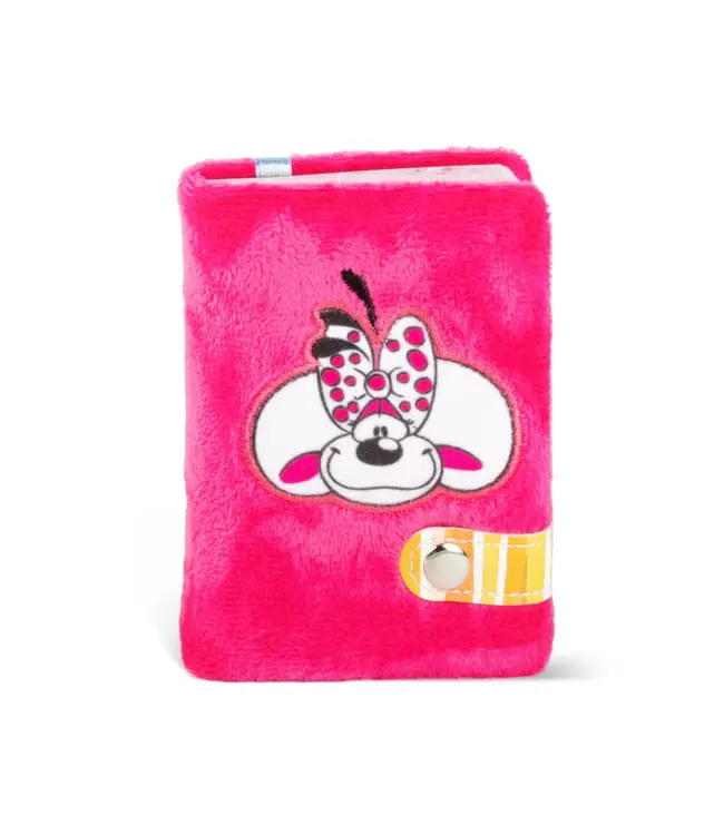 Diddl Mini knuffel notitieboekje met sleutelhanger - A7  - 1 stuk assorti