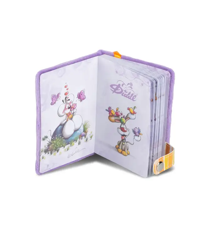 Diddl Mini knuffel notitieboekje met sleutelhanger - A7  - 1 stuk assorti