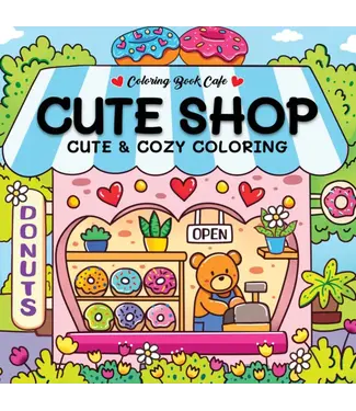 Rebo Cute Shop Cozy Kleurboek