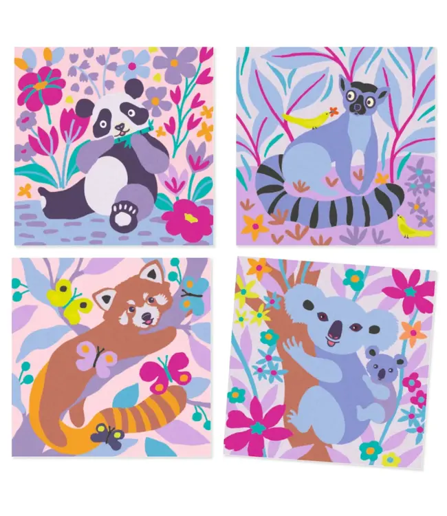 Djeco Zandschilderij Dieren