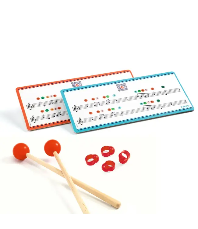Djeco Large Metal Drum - 11 Notes