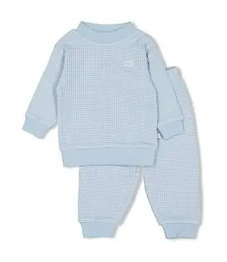 Feetje Wafelpyjama - Baby Blue