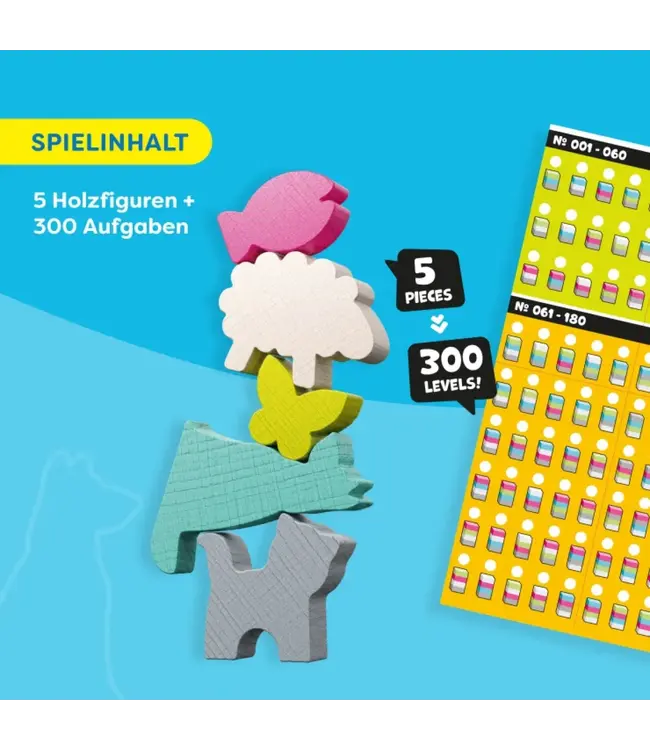 Haba Stacking Challenge Animals