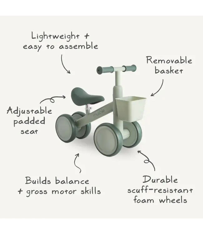 Mushie Mini Toddler Bike Shifting Sand