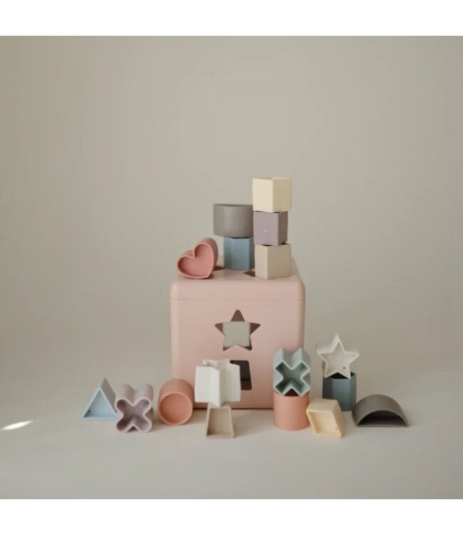 Mushie Sorting Box Pastel