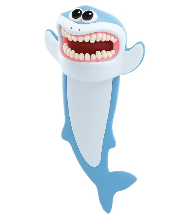 Auch! Bookmarks Chompy Shark