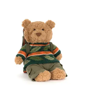 Jellycat Bartholomew Bear Hiking Outfit