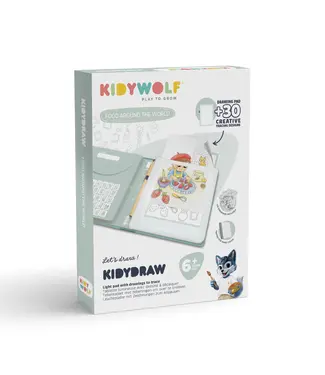 Kidywolf KidyDraw Food Around The World 6+