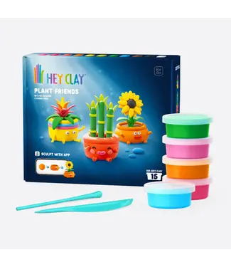Hey Clay Set 15 Plant Friends