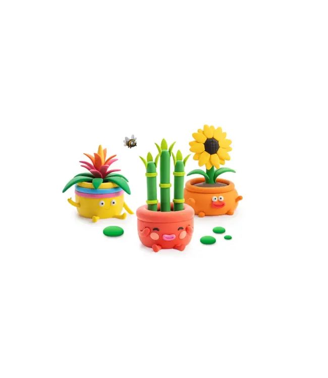 Hey Clay Set 15 Plant Friends