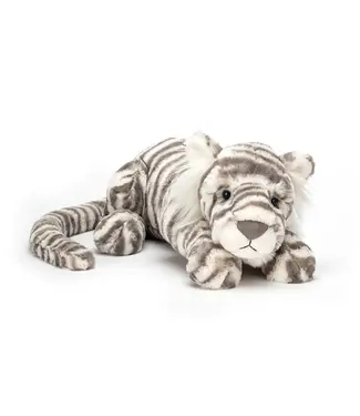 Jellycat Sacha Snow Tiger Large