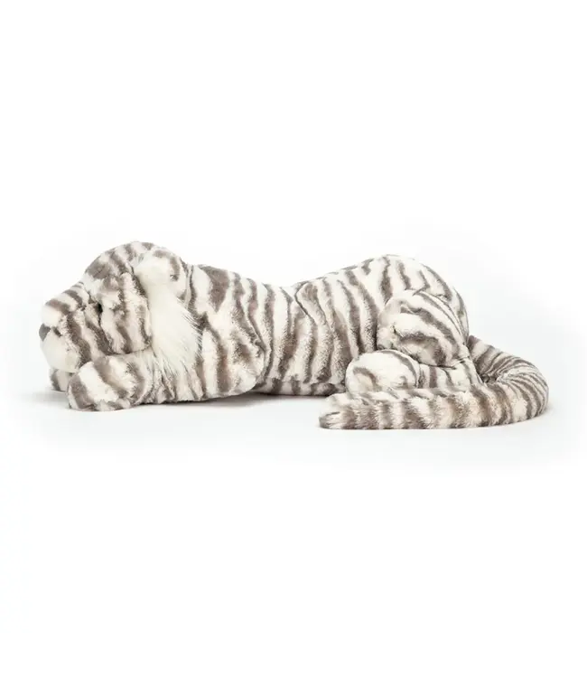 Jellycat Sacha Snow Tiger Large