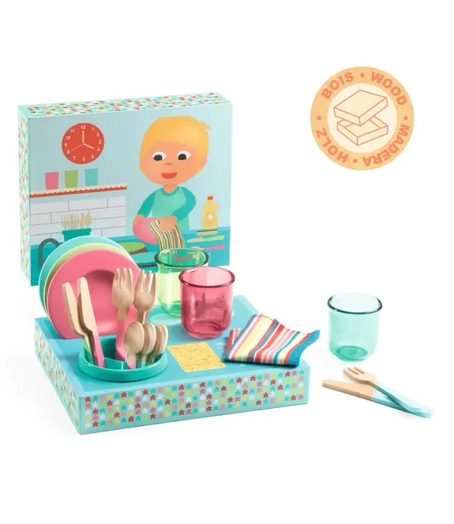 Djeco Afwas Servies Set
