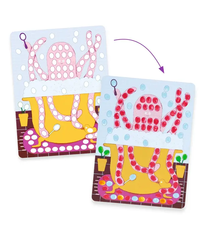 Djeco Vingerverf Dots&Vis