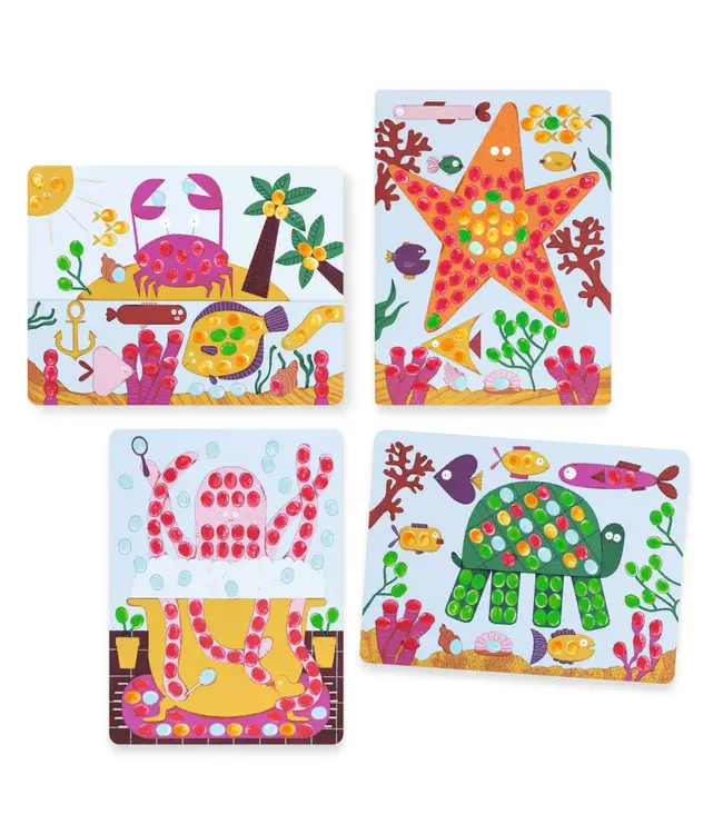 Djeco Vingerverf Dots&Vis