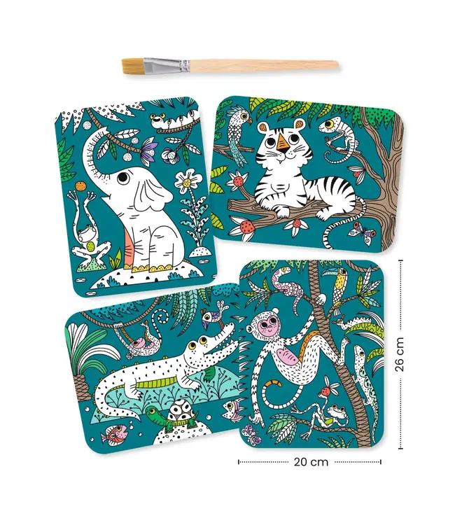 Djeco Magic Paint Jungle